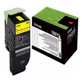 Lexmark CS510 70C8XY0 Sarı Toner