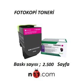 Lexmark CS517 CS517DE Kırmızı Toner