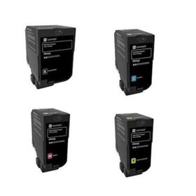 Lexmark CS720-CS725-CX725-CS720-CS725-74C5SK0 Siyah Muadil Toner