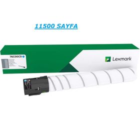 Lexmark CS921-CX921-CS-CX921-76C00C0-CX-923-CX922 Mavi Muadil Toner