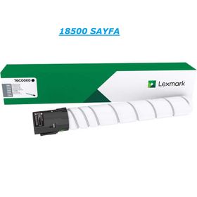 Lexmark CS921-CX921-CS-CX921-76C00K0-CX922-CX923 Siyah Toner