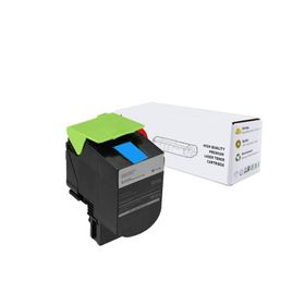 Lexmark CX310-80C8SC0 Mavi Yüksek Kapasiteli Muadil Toner
