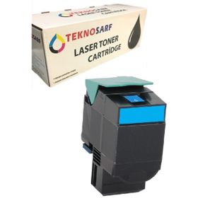 Lexmark CX310-80C8SC0 Mavi Yüksek Kapasiteli Muadil Toner