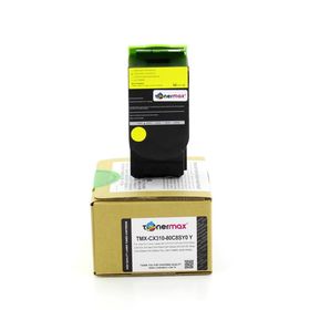 Lexmark CX310-80C8SY0 Sarı Yüksek Kapasiteli Muadil Toner