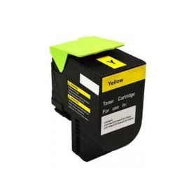 Lexmark CX310-80C8SY0 Sarı Yüksek Kapasiteli Muadil Toner
