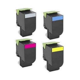 Lexmark CX310-CX410-CX510-80C8SY0 Sarı Muadil Toner 2K
