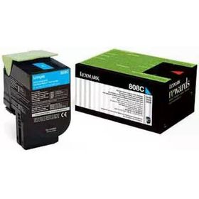 Lexmark CX410-80C8HC0 Mavi Orijinal Toner