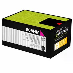 Lexmark CX410-80C8HM0 Kırmızı Orijinal Toner