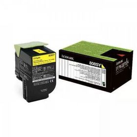 Lexmark CX410-80C8HY0 Sarı Orijinal Toner