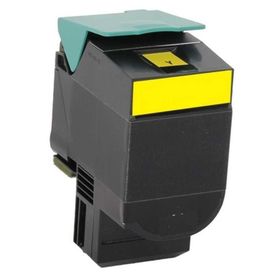 Lexmark CX410-80C8HY0 Sarı Yüksek Kapasiteli Muadil Toner