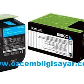 Lexmark CX410-80C8SC0 Mavi Toner