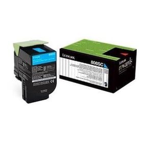 Lexmark CX410-80C8SC0 Mavi Toner