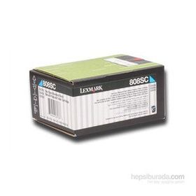 Lexmark CX410-80C8SC0 Mavi Toner