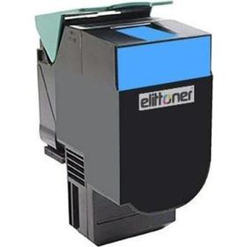 Lexmark Cx410-80c8sc0 Muadil Mavi Toner