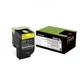 Lexmark CX410-80C8SY0 Sarı Toner