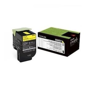Lexmark CX410-80C8SY0 Sarı Toner
