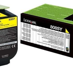 Lexmark CX410-80C8SY0 Sarı Toner