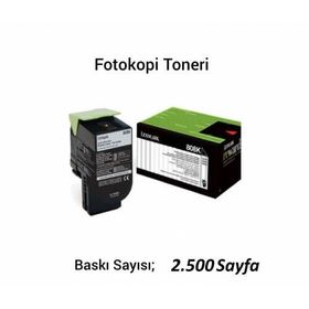 Lexmark CX410 / CX410e / CX410De CX410Dte Orjinal Siyah Toneri