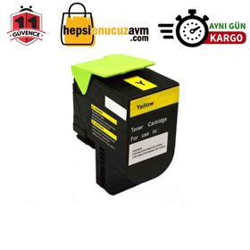 Lexmark CX410-CX510 Sarı Return Toner