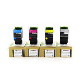 Lexmark CX510DHE Muadil Toner Set