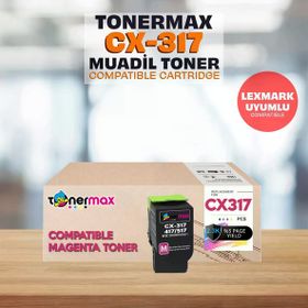 Lexmark CX517DE Kırmızı Muadil Toner