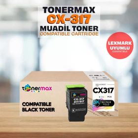 Lexmark CX517DE Siyah Muadil Toner