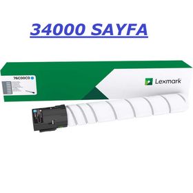 Lexmark CX921-CX921-CX921-86C0HC0-CX922-CX923 Mavi Muadil Toner