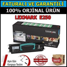 Lexmark E250A11E 3.500 Sayfa Toner