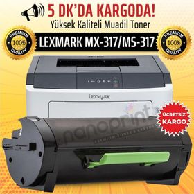 Lexmark MX417 Yüksek Kalite Muadil Toner