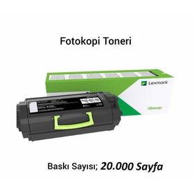 Lexmark MX510-605X-60F5X0E Extra Yüksek Kapasiteli Toner