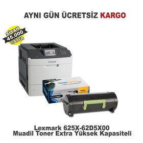 Lexmark MX711-625X-62D5X00 Extra Yüksek Kapasiteli Muadil Toner