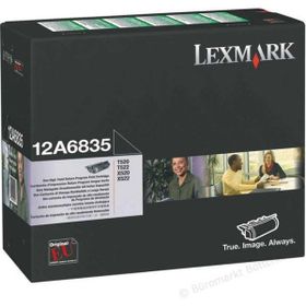 Lexmark T520-T522-X520-X522 12A6835 Orjinal Siyah Toner