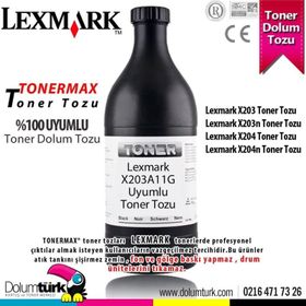 Lexmark X203-X204 X203A11G Toner
