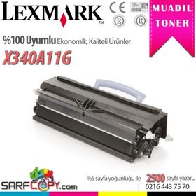Lexmark X340 Muadil Toner