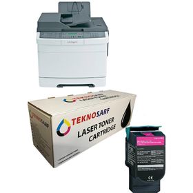 Lexmark X543 Kırmızı Muadil Toner