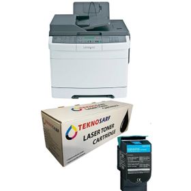 Lexmark X543 Mavi Muadil Toner