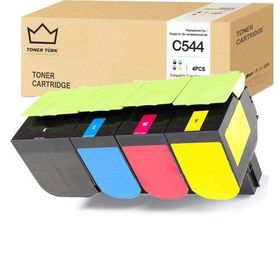 Lexmark X543 Mavi Muadil Toner