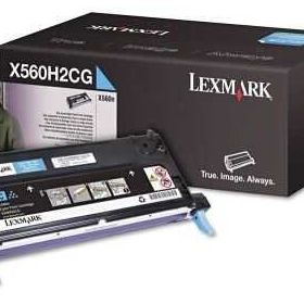 Lexmark X560-X560H2CG Mavi Yüksek Kapasiteli Toner