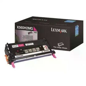 Lexmark X560-X560H2MG Kırmızı Orijinal Toner