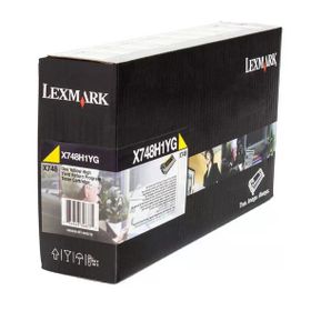 Lexmark X748-X748H1YG Sarı Yüksek Kapasiteli Orijinal Toner