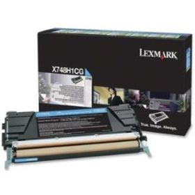 Lexmark X748DE X748DTE X748H3CG Mavi Toner