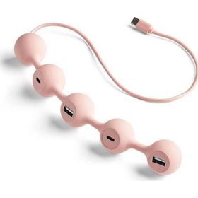 Lexon Pembe Peas Hub C USB Çoğaltıcı