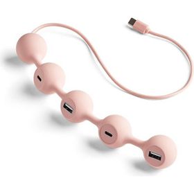 Lexon Pembe Peas Hub C USB Çoğaltıcı