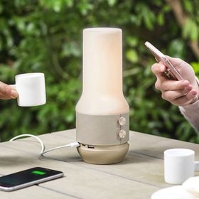 Lexon Terrace Lamba Powerbank Dore Altın Bluetooth Hoparlör