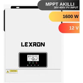Lexron 1.6 kW MPPT 12V Akıllı Inverter