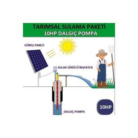 Lexron 10 HP Dalgıç Pompa Tarımsal Sulama Sistemi