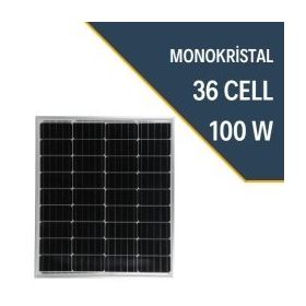 Lexron 100w Monokristal Güneş Paneli
