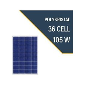 Lexron 105w Polykristal Güneş Paneli