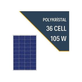 Lexron 105w Polykristal Güneş Paneli