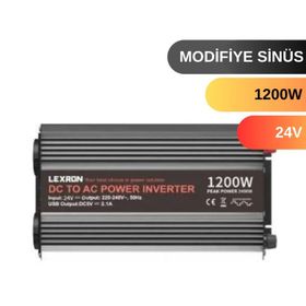 Lexron 1200W-24V Modifiye Sinüs Inverter